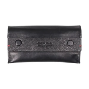 ZIPPO TORBICA ZA DUHAN KOZNA crna