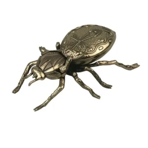 Pepeljara Spider Metal Zlatna Antik 19cm