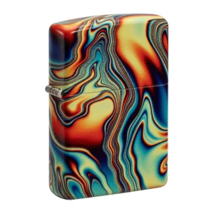 Zippo Colorful Swirl Design