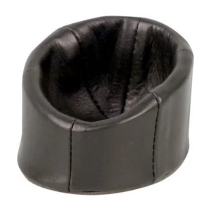 Stalak za lulu Slipper kozni crni za 1 lulu