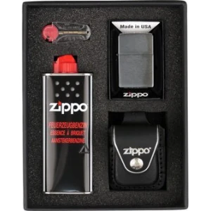 ZIPPO SET BLACK