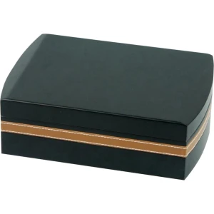 Humidor Set Eko Koža Crno Braon za 25 Cigara