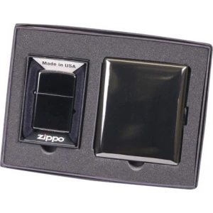 ZIPPO SET SA TABAKEROM EBONY