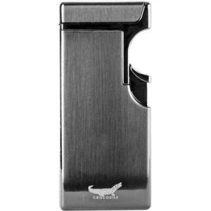 Zorr Crocodile Jet dupli plamen Upaljač tamno sivi