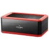Colibri Humidor Rally Crno Crveni za cca 100 Cigara sa Digitalnim Hidrometrom 2 Pregrade