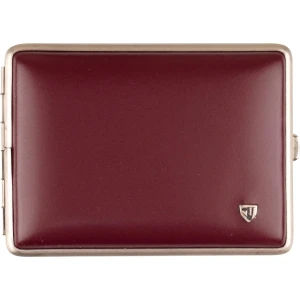 Tabakera Kožna Soft Crvena Nikal 100mm