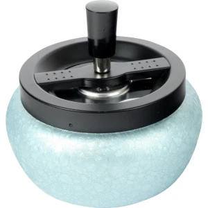 Pepeljara vrteća Crno Svij Plava 13cm