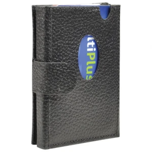 NOVCANIK ETUI I DZEPIC ZA KOVANICE KOZNI MUSKI CRNI RFID 7X9X15CM GALKO
