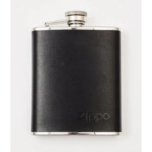 Zippo pljoska kožna crna 177ml