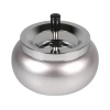Pepeljara vrteca Jumbo hrom silver 17cm