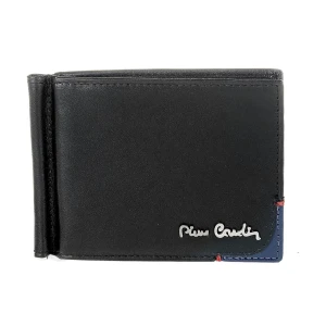 PIERRE CARDIN NOVCANIK KOZNI MUSKI TILAK 75 8858A CRNO PLAVO