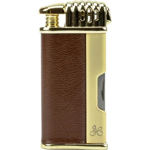 Jean Claude piezo Upaljač za lulu KENT zlatni koza sa priborom