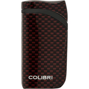 COLIBRI upaljač Falcon II jet carbon crveni