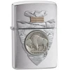 Zippo upaljač Piercing Buffalo Nickel Amblem 20516