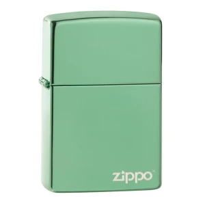 ZIPPO UPALJAČ High Polish Green 28129 Zippo Logo