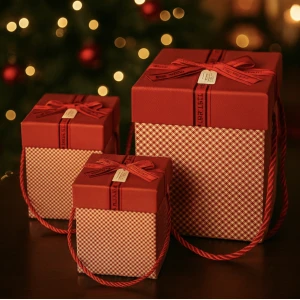 Kutija darovna crvena