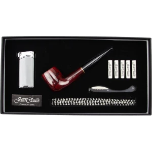 JEAN CLAUDE Premium Starter set ravna smeđa lula– akrilni ustnik