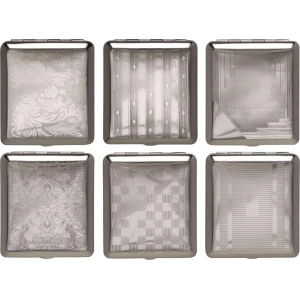 Tabakera metal hrom sorto za 16 cigareta