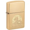 ZIPPO upaljač Moon Dragon Design High Polish Brass 47147