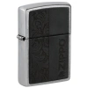 ZIPPO upaljač Black Leather Emblem 46919