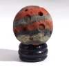 Crveni jaspis na solarnom Goldstone postolju – 40 mm