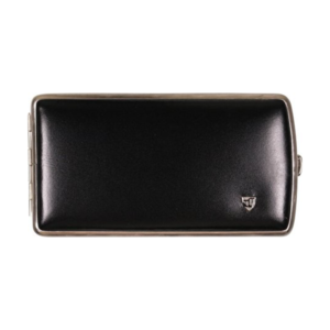 Leather Black tabakera