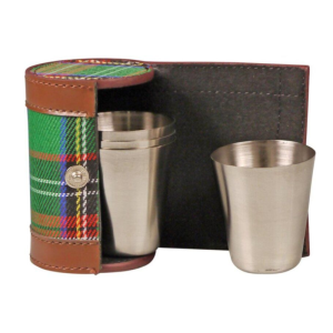 SET ZA PICE 4 CASE TARTAN