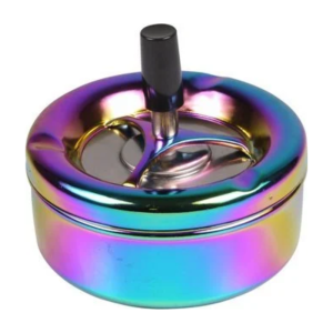 Vrteca pepeljara met dugine boje 11cm