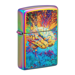 Zippo Psychedelic Brain Design