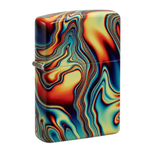 Zippo Colorful Swirl Design