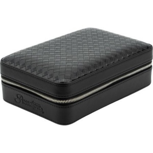 HUMIDOR PUTNI Passatore EKO KOZA CRNI ZIPER SA 5 CIG