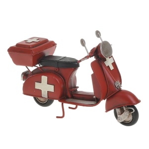 VESPA METALIK CRVENA Minijatura