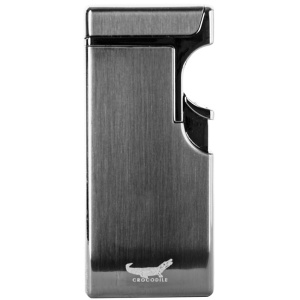 Zorr Crocodile Jet dupli plamen Upaljač srebreni