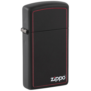 ZIPPO UPALJAČ SlimⓇBlack Matte 1618ZB