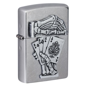 ZIPPO UPALJAČ Dead Mans Hand Emblem 49536