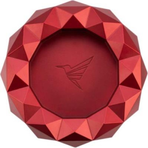COLIBRI pepeljara aluminijum okrugla Quasar crvena