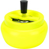 Pepeljara vrteca neon zuta mat 13cm