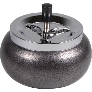 Pepeljara vrteća Jumbo Hrom/Siva 17cm