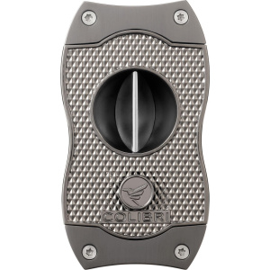 Colibri cigar sjekac Diamond V Cut gun metal zarezivanje 23mm
