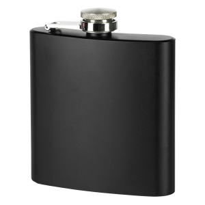 Brandy 6 Metalna Pljoska u Poklon Kutiji Crna 4108110 P