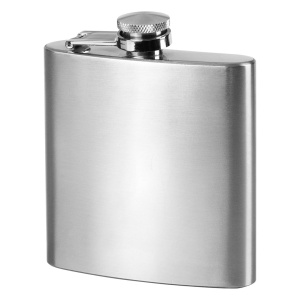 Brandy 6 Metalna Pljoska u Poklon Kutiji Silver 4108180 P