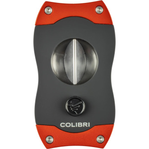 Colibri cigar sjekac V Cut sa zarezivanjem crno crveni 23mm