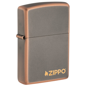 ZIPPO upaljač Rustic Bronze Zippo Logo 49839ZL