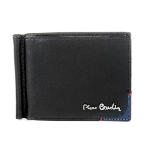 PIERRE CARDIN NOVCANIK KOZNI MUSKI TILAK 75 8858A CRNO PLAVO