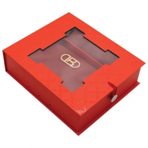 Poklon set ženski novčanik + kišobran LB25W-047 crveni Laura Biagiotti