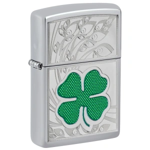 ZIPPO upaljač Clover High Polish Chrome 24699