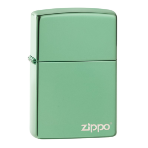 ZIPPO UPALJAČ High Polish Green 28129 Zippo Logo