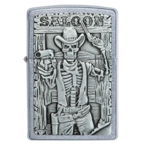 ZIPPO upaljač Saloon Skull 49298