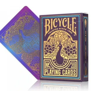 Karte Bicycle Peacock