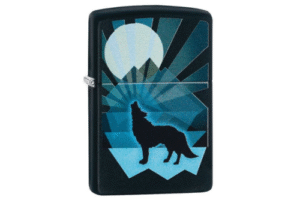 ZIPPO UPALJAC Wolf and Moon 29864